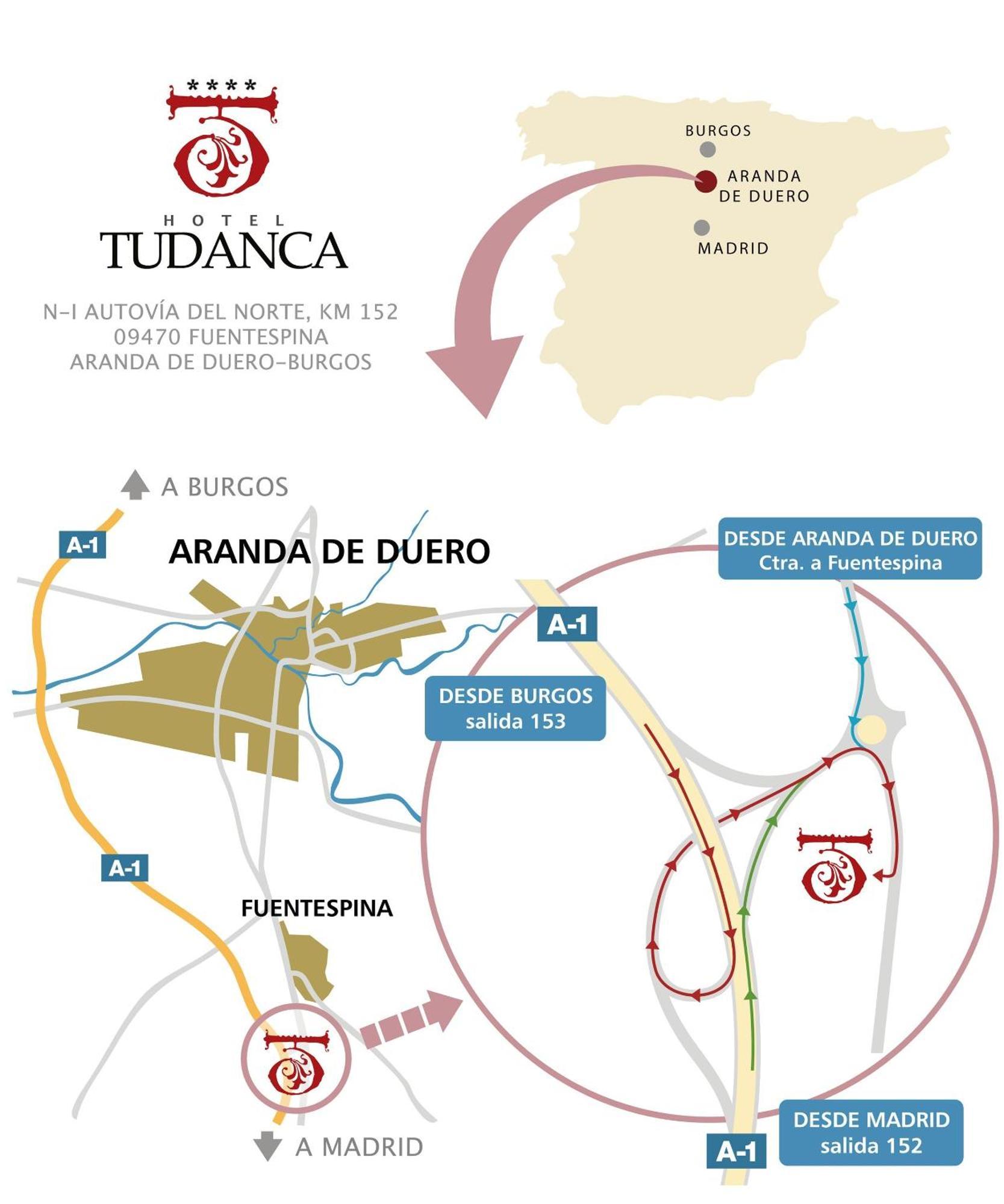Hotel Tudanca-Aranda II Fuentespina Dış mekan fotoğraf